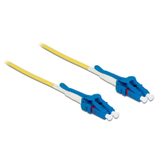 DELOCK Kábel, optikai szálas LC > LC egyszeres OS2, Uniboot, 3 m kábel és adapter