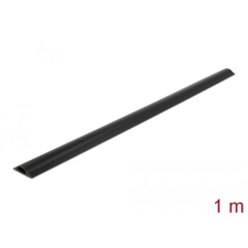 DELOCK Kábelcsatorna 30 x 8 mm 1 m fekete (20709) (DL20709) asztali számítógép kellék