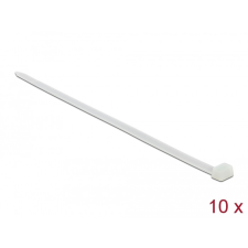 DELOCK Kábelkötegelő 1020 x 9 mm (H x Sz), 10 darab fehér villanyszerelés