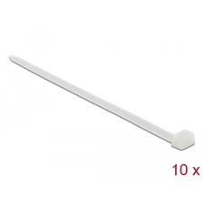 DELOCK Kábelkötegelő 760 x 8,8 mm (H x Sz), 10 darab fehér villanyszerelés