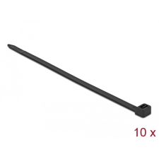 DELOCK Kábelkötegelő 850 x 9 mm (H x Sz), 10 darab fekete villanyszerelés