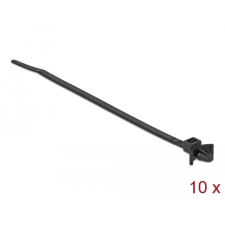 DELOCK Kábelkötöző hosszító kapoccsal Hz 160 x Sz 4 mm fekete 10 darab villanyszerelés