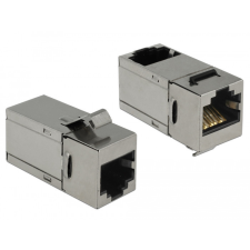 DELOCK Keystone modul, RJ45-aljzat > RJ45-aljzat, Cat.6 90 egyéb hálózati eszköz