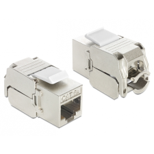 DELOCK Keystone modul RJ45 anya &gt; LSA Cat.6A kábel és adapter