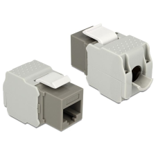 DELOCK Keystone Module RJ45 female > LSA Cat.6 UTP szürke (86342) (d86342) kábel és adapter