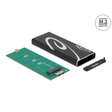Delock Külső ház SuperSpeed USB B-kulcs M.2 SATA SSD-hez asztali számítógép kellék