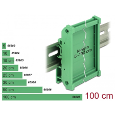 DELOCK Laprögzítő 100 cm hosszú DIN Rail-ekhez egyéb hálózati eszköz