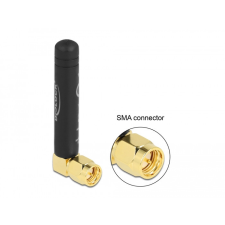 DELOCK LPWAN 868 MHz antenna SMA-dugó 90 1,6 dBi irányítatlan, rögzített, fekete egyéb hálózati eszköz