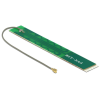 DELOCK LTE Antenna MHF /U.FL-LP-068 Kompatibilis dugó 3 dBi PCB belső öntapadós ragasztó szerelés
