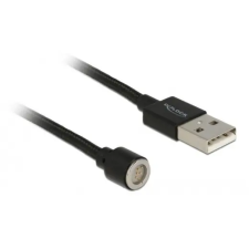 DELOCK Mágneses USB adat- ás töltőkábel - 1.1m kábel és adapter
