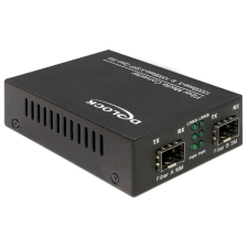 DELOCK Médiaátalakító 1000Base-X SFP-ről SFP-re kábel és adapter