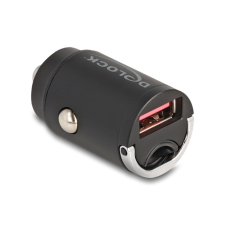 DELOCK Mini autós töltő A-típusú USB 18 W-tal (64277) (64277) mobiltelefon kellék