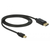 DELOCK Mini Displayport-Displayport kábel 1m