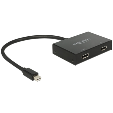 DELOCK Mini DisplayPort Elosztó Fekete 40cm 87695 kábel és adapter