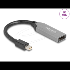 DELOCK Mini DisplayPort HDMI adapterhez 8K HDR-rel (64331) (64331) kábel és adapter