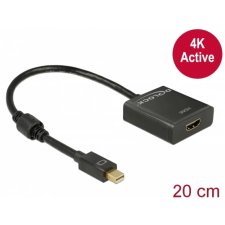 DELOCK Mini DisplayPort HDMI Átalakító Fekete 20cm 62611 kábel és adapter