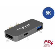 DELOCK Mini dokkoló MacBook-hoz 5K-val laptop kellék