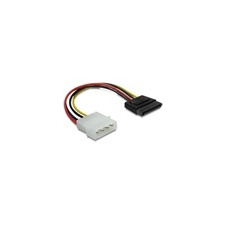 DELOCK Molex (M) - SATA (F) tápátalakító kábel (6 cm) kábel és adapter