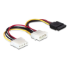 DELOCK - Molex Power 4pin -> SATA Power Molex Power 4pin M/F - 60103