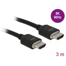 DELOCK Nagy sebességű HDMI kábel 48 Gbps 8K 60 Hz 3 m (85295) (85295) kábel és adapter