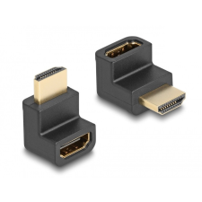  Delock nagysebességű HDMI Ethernet adapter apa és anya szögletes 8K 60 Hz Fekete kábel és adapter