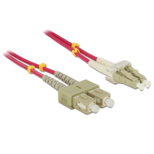 DELOCK OM4 optikai kábel, LC/SC csatlakozás, 5m egyéb hálózati eszköz