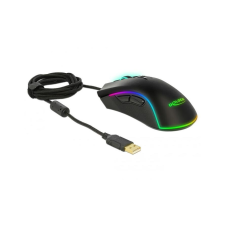 DELOCK Optische 7-Tasten USB Gaming Maus - Rechtshänder (12670) egér