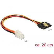 DELOCK P4 kábel apa &gt; SATA 15 tus anya 20 cm kábel és adapter