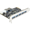 DELOCK PCI Express -> 5 x external + 2 x internal