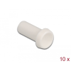 DELOCK Porvédő tető száloptika csatlakozóhoz, 2,50 mm-es kupakkal 10 db. Fehér