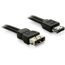 DELOCK power over esata 5v hosszabbító kábel, 1 m. kábel és adapter