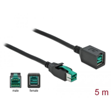 DELOCK Powered USB bővítőkábel 12V 5m (85984) (DE85984) kábel és adapter