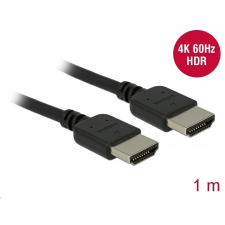 DELOCK Prémium HDMI kábel 4K 60 Hz 1 m (85215) (85215) kábel és adapter