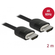 DELOCK Prémium HDMI kábel 4K 60 Hz 2 m kábel és adapter
