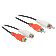 DELOCK RCA hosszabbító kábel 5 m (85807) (85807) kábel és adapter