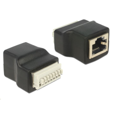 DELOCK RJ45 anya > Terminal Block nyomógombbal, 8 pines adapter (65527) (delock-65527) kábel és adapter