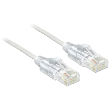 DELOCK RJ45 Cat.6 UTP vékony kábel 1m (83781) (d83781) kábel és adapter
