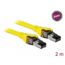 DELOCK RJ45 Cat.8.1 S/FTP kábel vékony 2 m kábel és adapter