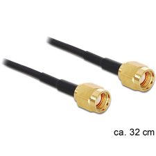 DELOCK RP-SMA csatlakozódugó &gt; RP-SMA csatlakozódugó adapter, 320 mm egyéb hálózati eszköz