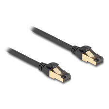 DELOCK S/FTP CAT7 Patch kábel 5m - Fekete (80251) kábel és adapter