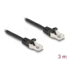 DELOCK S-FTP Patch Cable 3m Black
