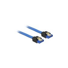 DELOCK SATA3 kábel 20 cm (kék) kábel és adapter