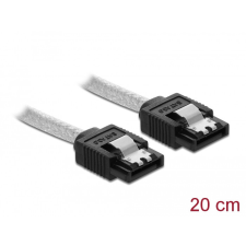 DELOCK SATA 6 Gb/s kábel 20 cm áttetsző kábel és adapter
