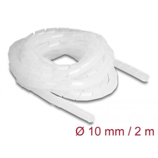 DELOCK spirál flexibilis kábelburkolat 2m x 10mm áttetsző (19025) (Delock19025) asztali számítógép kellék