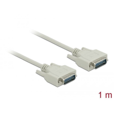 DELOCK Sub-D15-ös soros kábel apa-apa 1m (85975) kábel és adapter