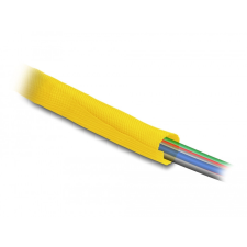 DELOCK Szőtt önzáródó karmantyú hőállóság egészen 2 m x 19 mm-es, sárga villanyszerelés
