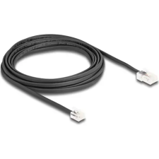 DELOCK Telefon kábel RJ45 apa - RJ11 apa fekete 5 m (88038) (88038) kábel és adapter