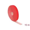 DELOCK tépőzáras szalagtekercs 10mx20mm piros (18724) (delock18724)