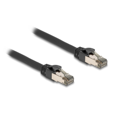 DELOCK U/FTP CAT6A Patch kábel 3m - Fekete (80242) kábel és adapter