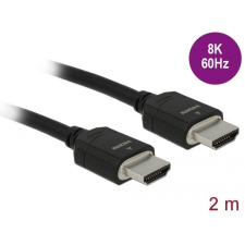 DELOCK Ultra High Speed HDMI 48Gbps 8K 60Hz 2m cable Black (85294) kábel és adapter